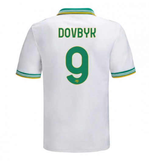 AS Roma Artem Dovbyk #9 Alternativní Dres 2025-26 Krátký Rukáv AS Roma Artem Dovbyk #9 Alternativní Dres 2025-26 Krátký Rukáv